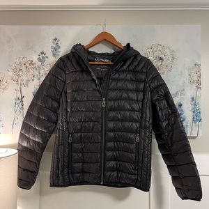 Michael Kors, Medium, Black, Packable Down Full Jacket
